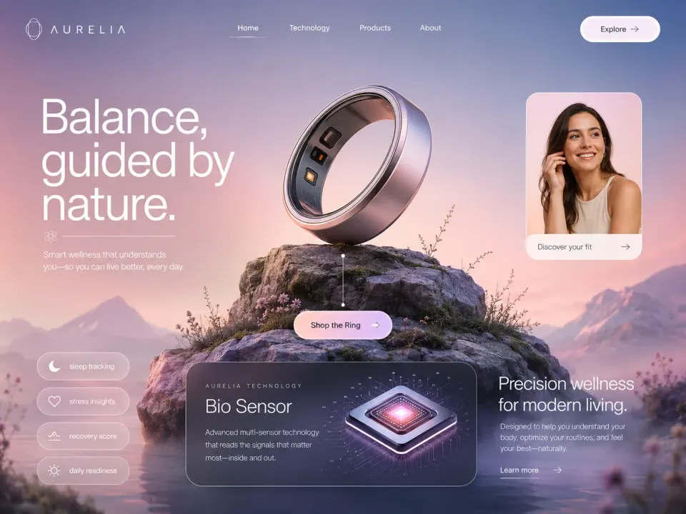Aurelia - Wellness product launch